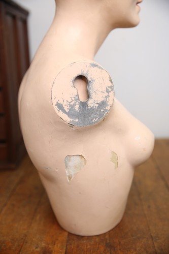 Vintage Female Mannequin Realistic Full Size body antique store hat display head - Picture 11 of 13