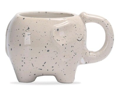 ELEPHANT Shaped 3D Tea Coffee Mug Animal Novelty KITCHEN HOME