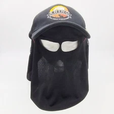 Turkey Hunting Hat Doug & Nick's Quik Camo Rhino Blinds Black Fade Out Face