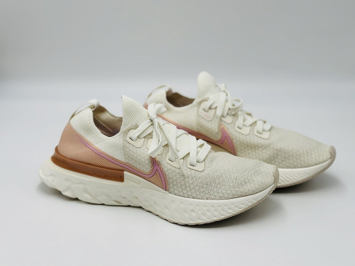 Nike React Infinity Run Flyknit Running Shoes Womens 11 Pink