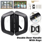 <!--F#f_0-->Double Side Sliding Glass Patio Handle Door Lock Set with Keys Home Security Set<!--F/-->