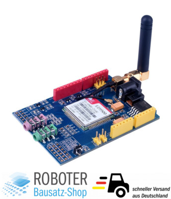 SIM900 Quad-band GSM/GPRS Mobilfunk Shield für Arduino UNO Mega2560 R3