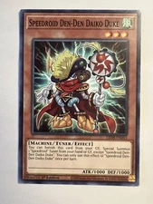 Speedroid Den-Den Daiko Duke | Yugioh! Synchro Storm LED8-EN013 Common 1st Ed NM
