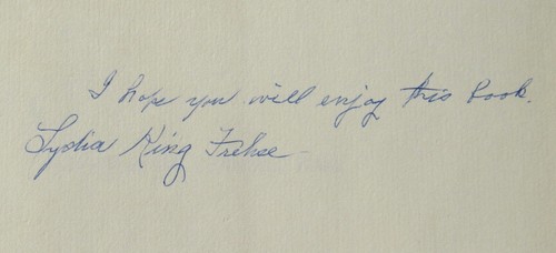 FLOWER IN THE CRANNIED WALL by Linda King Frehse SIGNED BY AUTHOR HC 1979 RARE - Picture 3 of 17