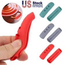 2/4pcs Silicone Grip Pot Holder Sleeve Glove Pan Handle Cover Grip Kitchen Tool