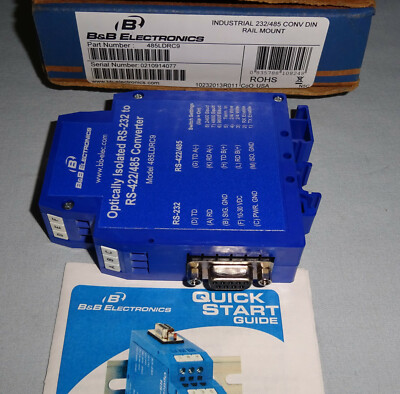 B&B Electronics 485LDRC9 Converter NEW