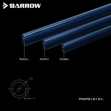 Barrow PETG Tubing 12mm ID, 16mm OD, 500mm length Blue 4 Pack for Water Cooling