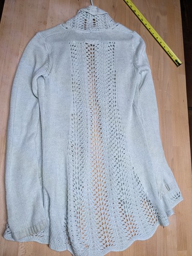 Anthropologie Angel of the North Knitted MINT Sweater Cardigan Long SIZE S(PRE-) - Picture 12 of 14