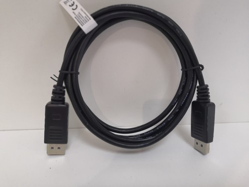2 x ASSMANN DisplayPort Kabel DP je 2.0 m , DP 1.1a Schwarz AK-340103-020-S NEU - Bild 6 von 7