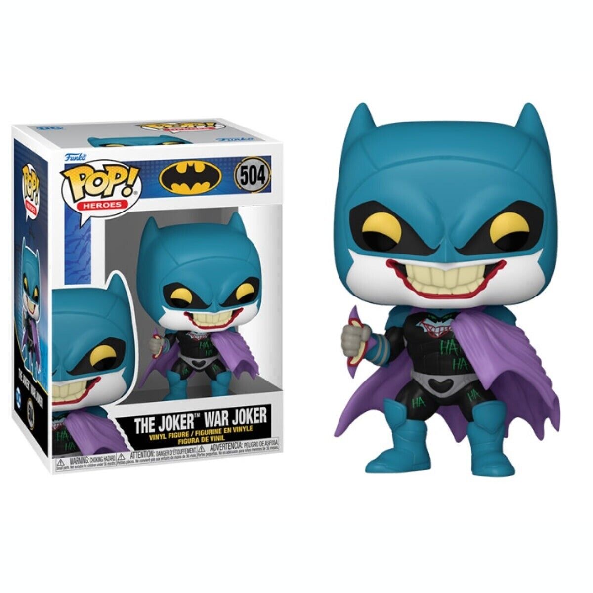 Funko Pop! Batman Warzone -The War Joker #504 889698760737| eBay Funko Pop! Batman Warzone -The War Joker #504 889698760737| eBay