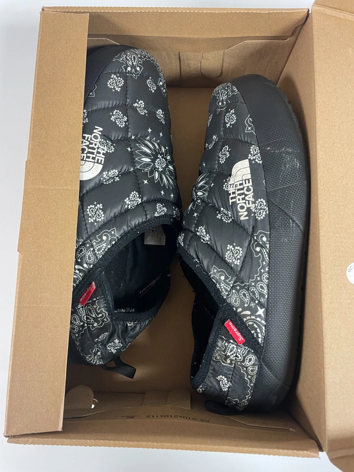 Bandana noir The North Face x Supreme Traction Mule FW14 taille 9 occasion