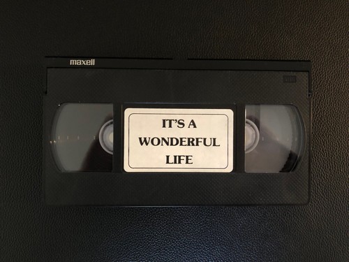 RARE VHS Tape Chivas Regal Video Club It’s a Wonderful Life Library Case - Picture 5 of 5