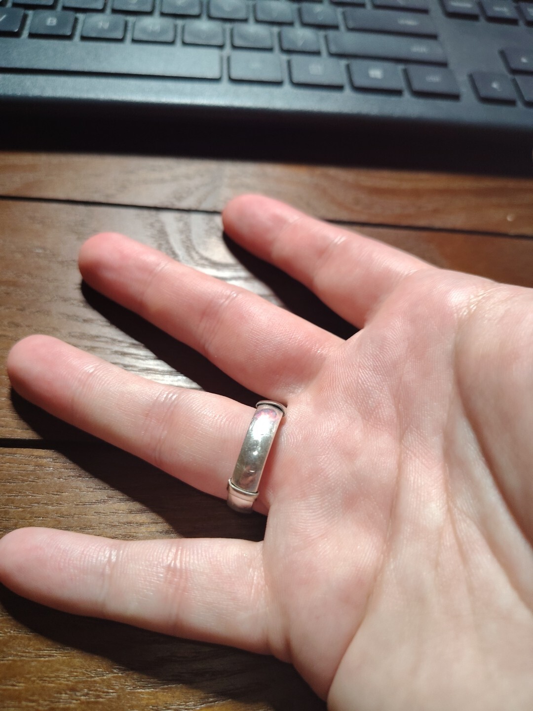 .925 Silver Ring - image 1