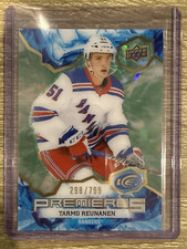 2021-22 Upper Deck Ice Hockey Premieres Green /799 Tarmo Reunanen #178 Rangers