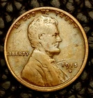 1915-D Lincoln Wheat Cent ~ FINE (F / FN) Condition ~ COMBINED SHIPPING!
