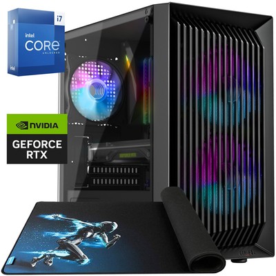 Gaming Computer RTX 4060 CORE i7 32GB RAM SSD 1TB WINDOWS 10 RGB + FREE NEW