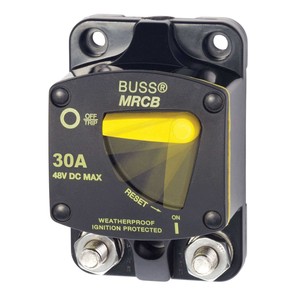 Bussman-187-Series-DC-Circuit-Breaker-Surface-Mount-30-Amps-BLUESEA-MARPAC