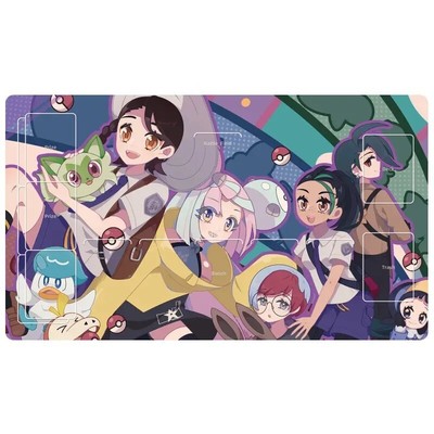 Pokémon Playmat With Zones Pokemon TCG Card Game PlayMat 24x14 in Standard size