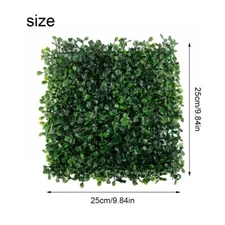 Grass Mat Simulated Lawn Man-made Uv Resistant Walls Foliage Hedge 1pc