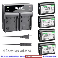 Kastar Battery Dual Rapid Charger for Sony NP-FW50 Sony  3000  5000  5100  6000