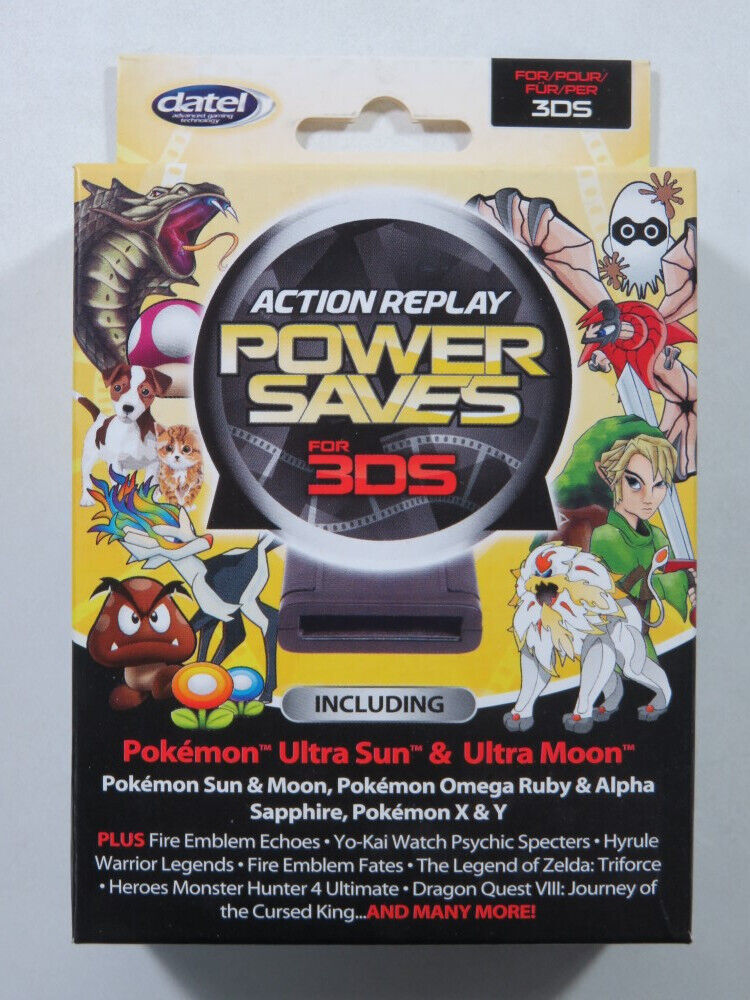 ACTION REPLAY POWER SAVES FOR 3DS EURO (NEUF - NEW)