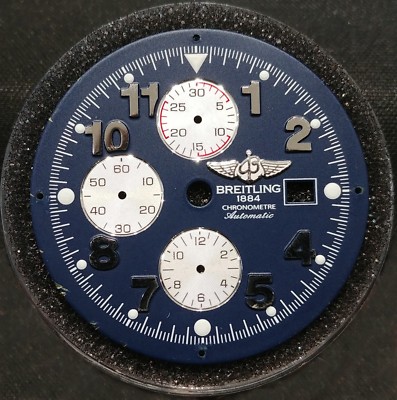 Breitling Super Avenger Navy Blue Replacement Dial