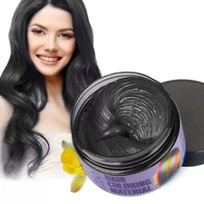 Hair Color Wax Mud Dye Cream Unisex Temporary Modeling 5 Colors Hairstyle Party