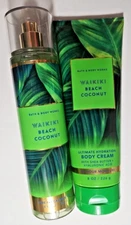 WAIKIKI BEACH Hydrating Body Cream & Fine Fragrance Body Mist by BBW