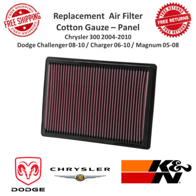 Performance Cabin Air Filter For 2011-2021 Dodge Challenger, Charger, Chrysler 300