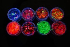 Lakeland Cosmetics UV Blacklight Reactive Holographic Chunky Glitter Shaker