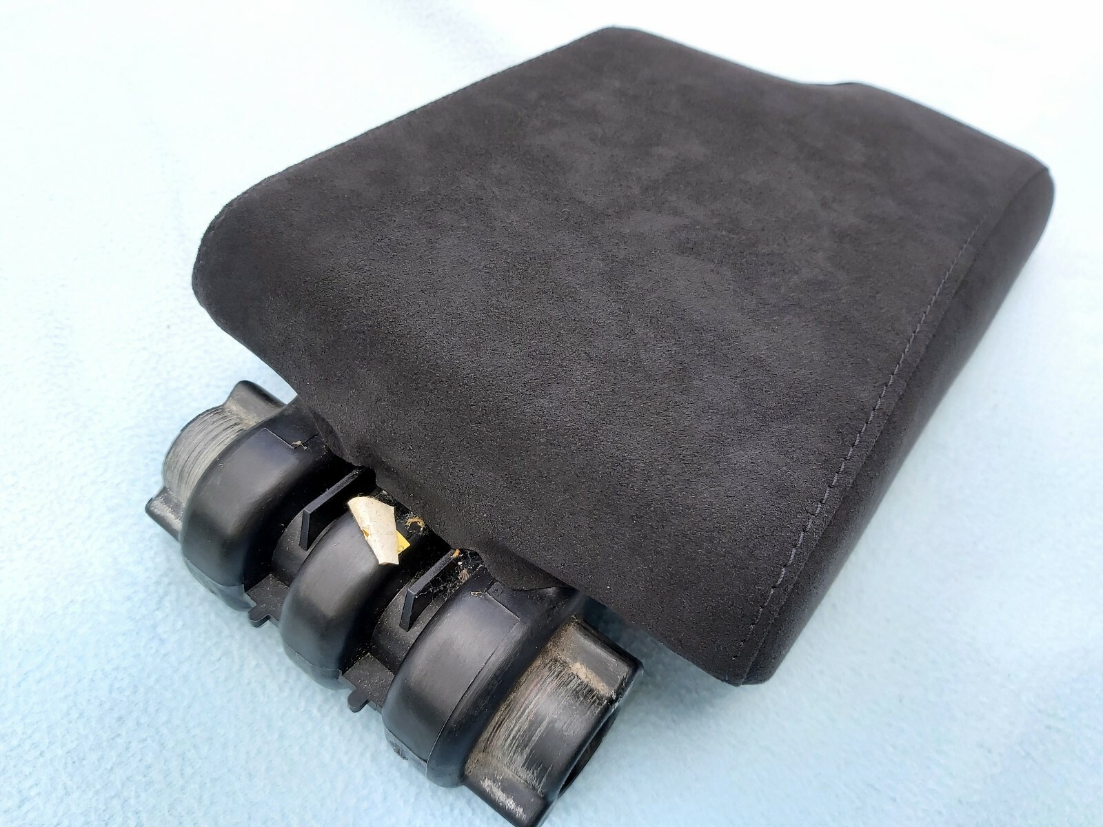 BMW E36 M3 ARMREST, NEW BLACK ALCANTARA and BLACK STITCHING eBay