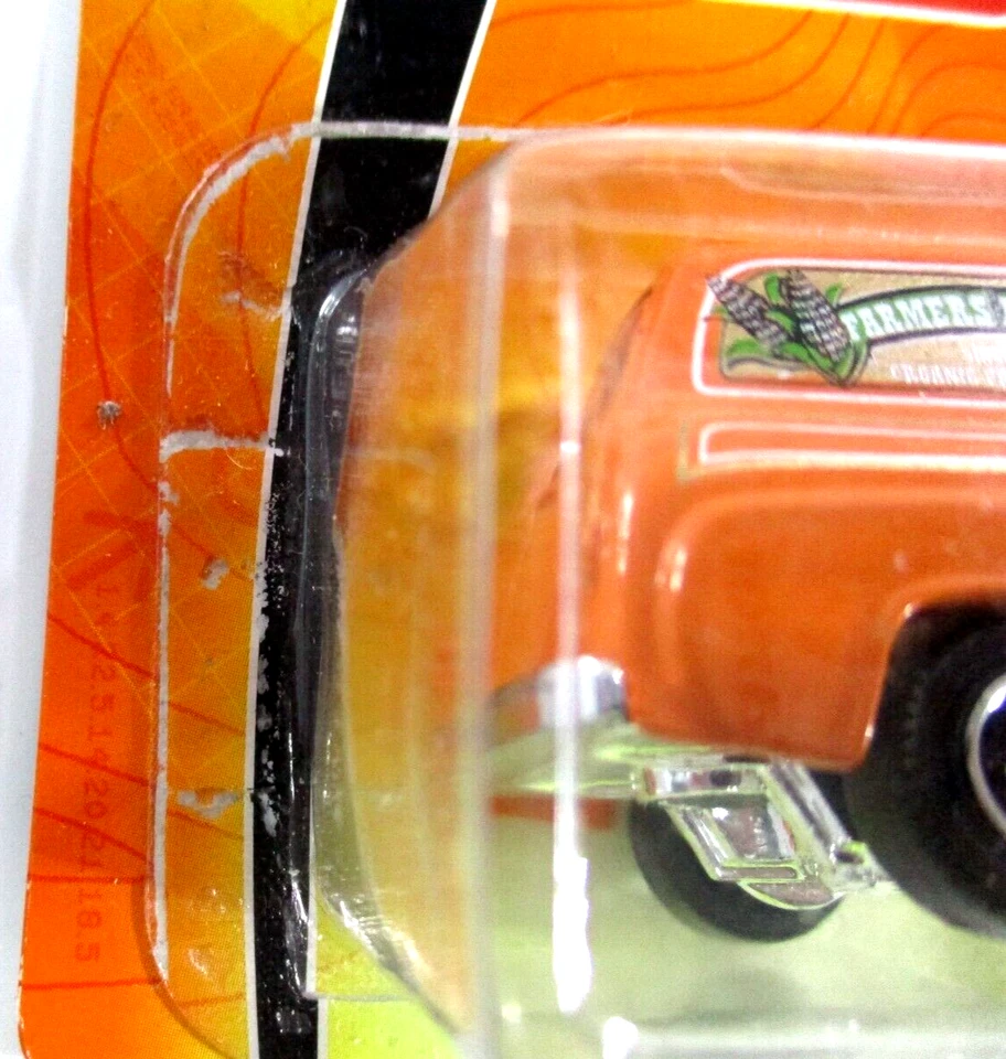 Matchbox MBX Metal Ford F-100 Panel Delivery Orange 2007 Mattel #64 Ages 3+ - Image 2 of 4