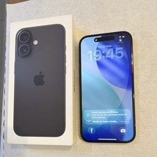 Apple iPhone 16 128GB, Black, 48MP Camera (MPN MYE73QN/A) (Unlocked)