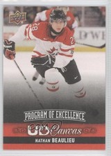 2013-14 Upper Deck UD Canvas Program of Excellence Nathan Beaulieu #C268 0f8