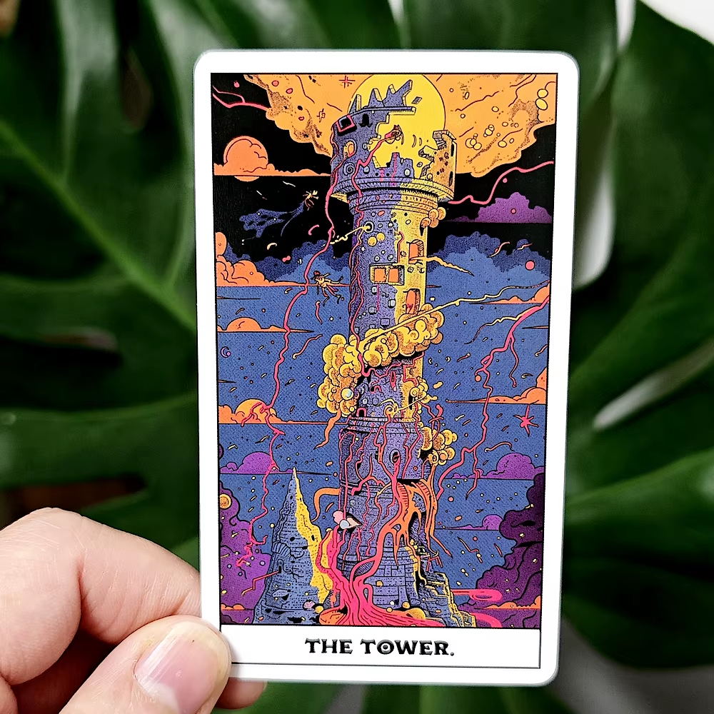 Phantom Tarot Deck 78 Cards | 10.3x6cm (4.1x2.4in) Rider-Waite
