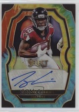 2017 Panini Select Signatures Tie-Dye Prizm 14/20 Taylor Gabriel #SP-TG Auto d4m