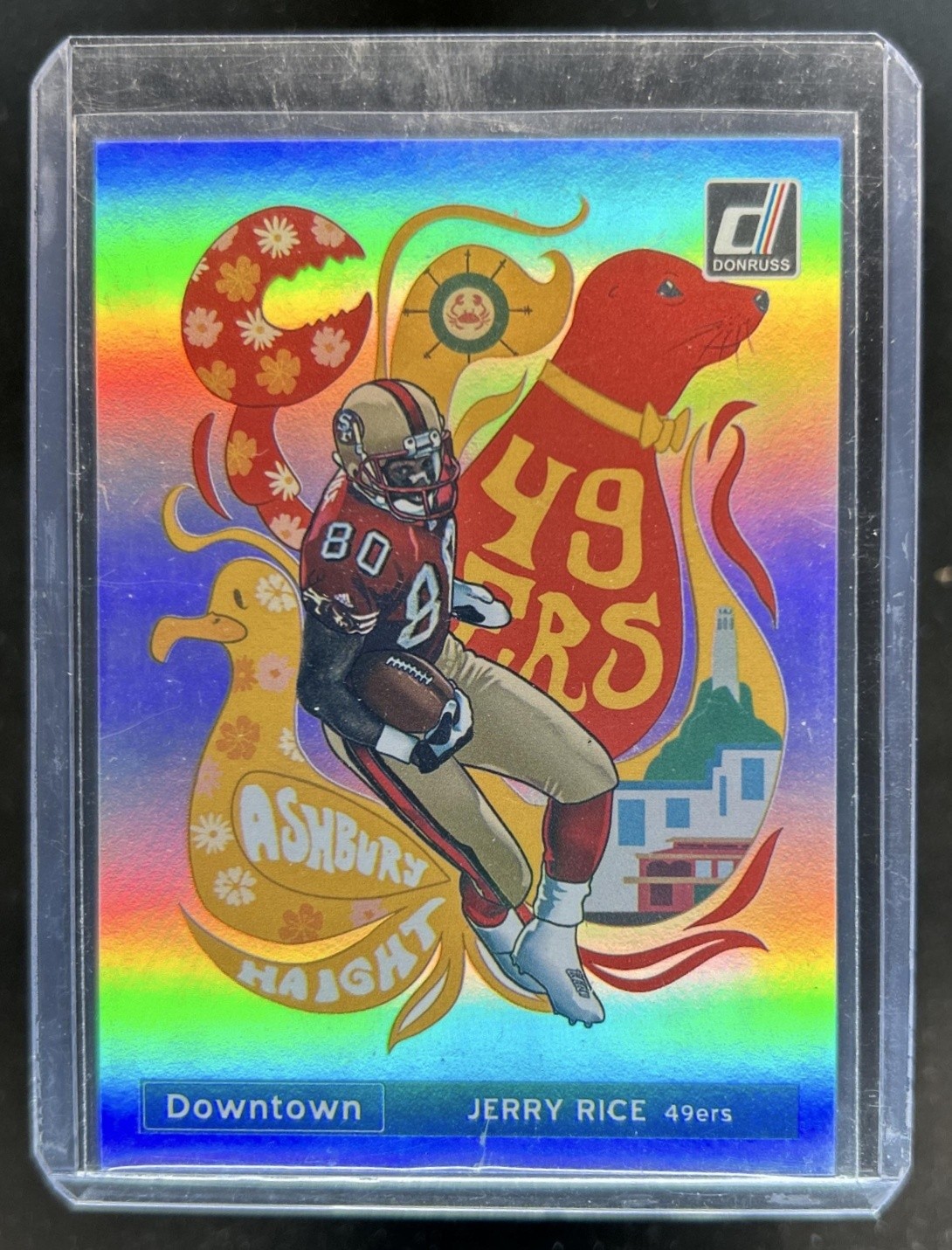 2021 Panini Donruss Jerry Rice Downtown SSP #DT-30 49ers