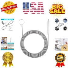 Long Drain Brush Flexible Feeding Tube Brush Slim Cleaning Brush Hose Pipe Brush