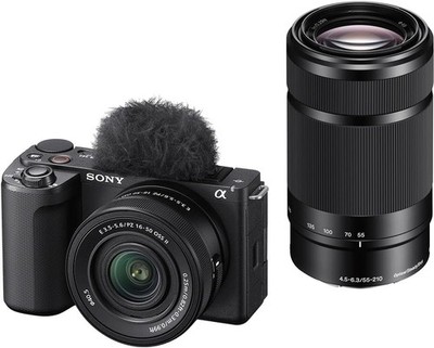 SONY VLOGCAM ZV-E10 II Doppelzoomobjektiv Kit ZV-E10M2X B Wechselobjektiv