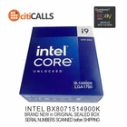 Intel BX8071514900K CPU Corei9-14900K 24C 32T 6.0Ghz 36MB LGA1700 Retail
