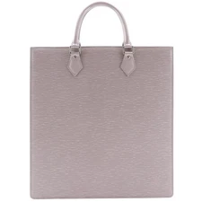 Louis Vuitton Sac Plat Epi Leather Handbag Men Purple One Size