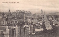 Edinburgh City Scene Scotland Postcard c1904 *41* P26