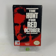Hunt for Red October (Nintendo NES, 1991) Box and Manual Only