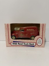 Ertl 1992 Anheuser Busch / Budweiser 1950 Chevy Panel Truck Bank, NIB