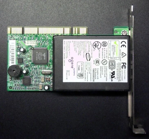 56K PCI Modem Agere Systems 1-90000-A6 Double Ports HP COMPAQ - 第 1/6 張圖片