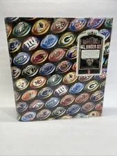 Vintage 2001 NFL 3 Ring Binder Set NEW COMPLETE Stamps Folders Pen & MORE!!!