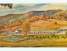 Unused Pre-1980 DARLING KELLY'S BRICK MOTEL Bennington Vermont VT u0581@