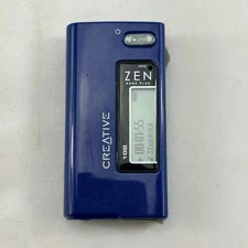 Creative ZEN Blue Nano Plus 512MB FM Radio Audio Digital MP3 Media Player