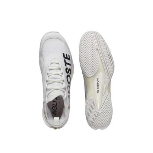 Lacoste Men's AG-LT25 Lite Sneaker, White, 9.5 9.5, White thumbnail 4