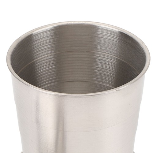 Edelstahl Faltbecher Outdoor Reise Camping Tragbar Faltbar Tasse - Bild 20 von 36